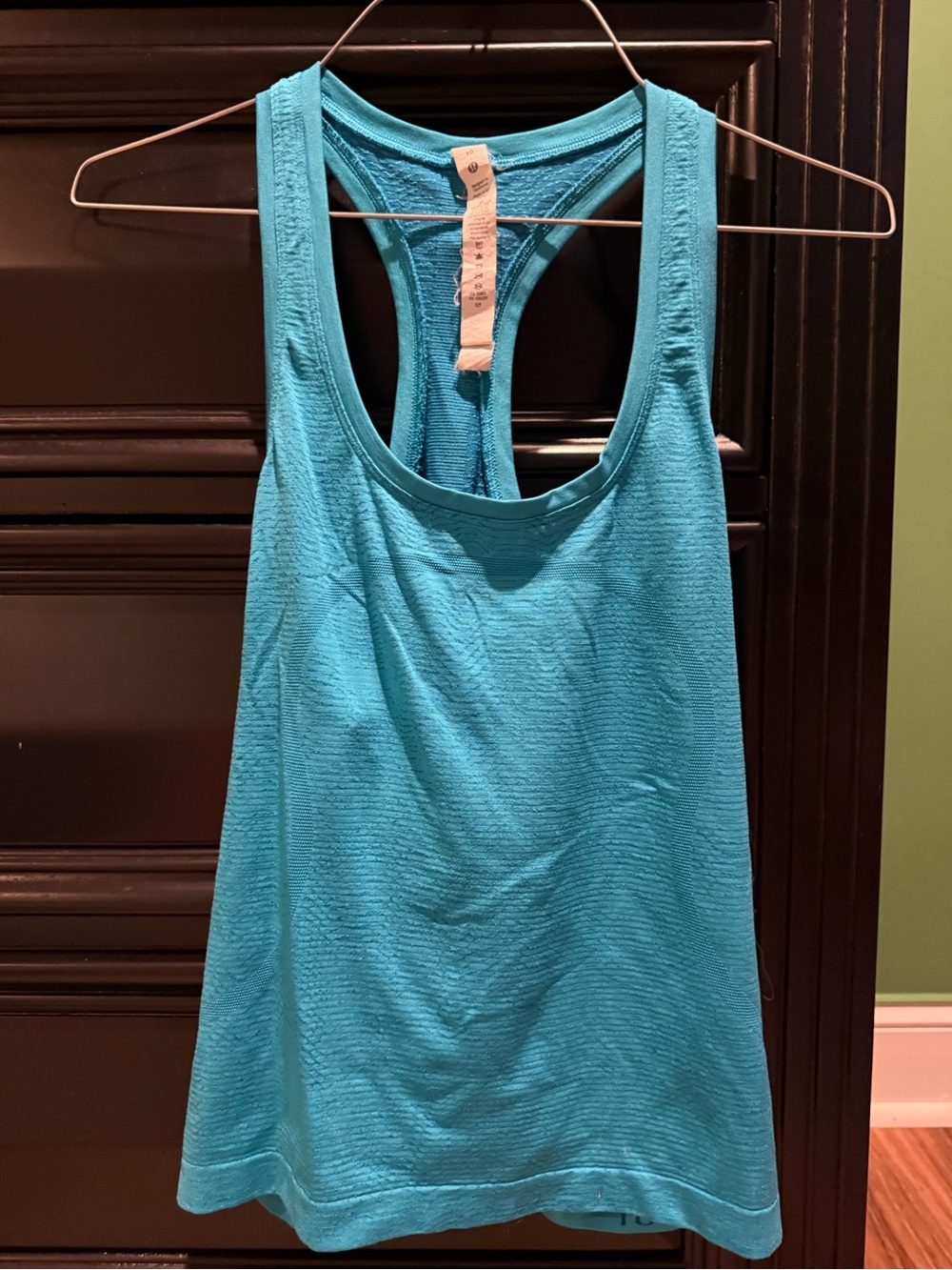 lululemon athletica Aqua Turquoise Racerback Tank